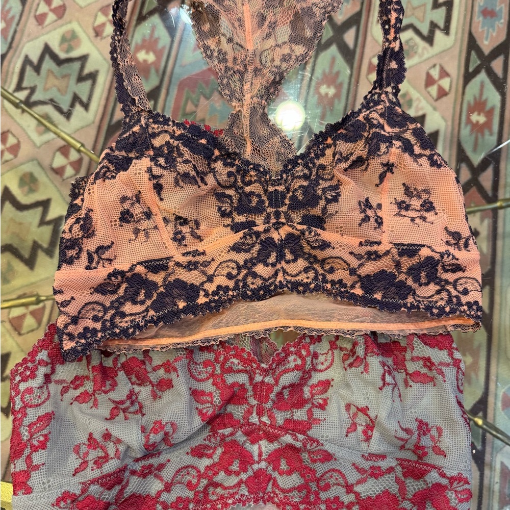 Free People Lace Bralettes